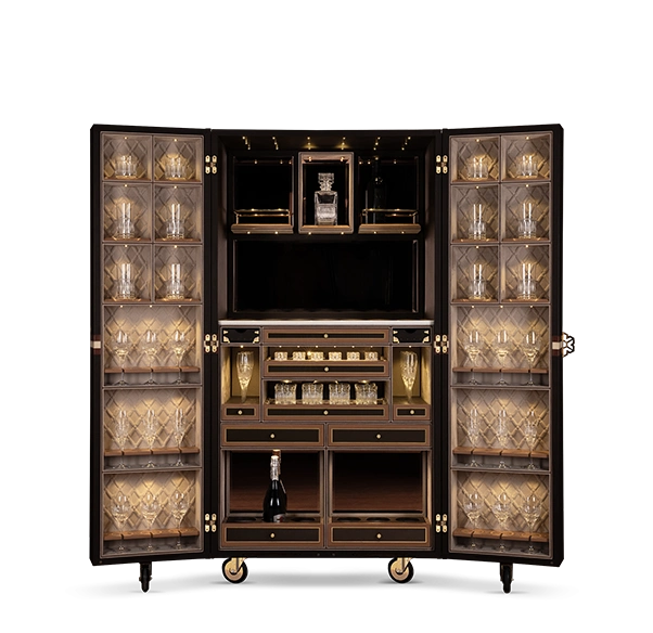 MEDIUM BAR CABINET TRUNK III