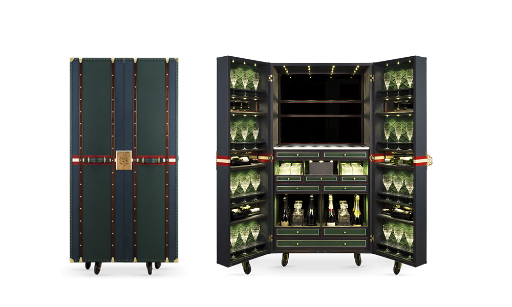 MEDIUM BAR CABINET TRUNK V