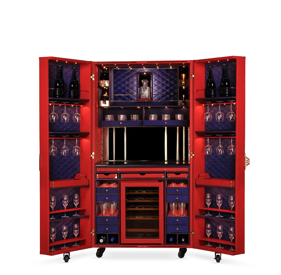 large bar cabinet trunk