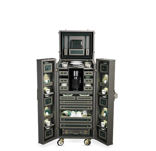 Small Tea & Coffee Cabinet Trunk