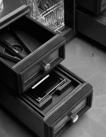 travel bar steamer trunks