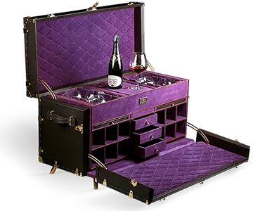 Wine STEAMER Trunk