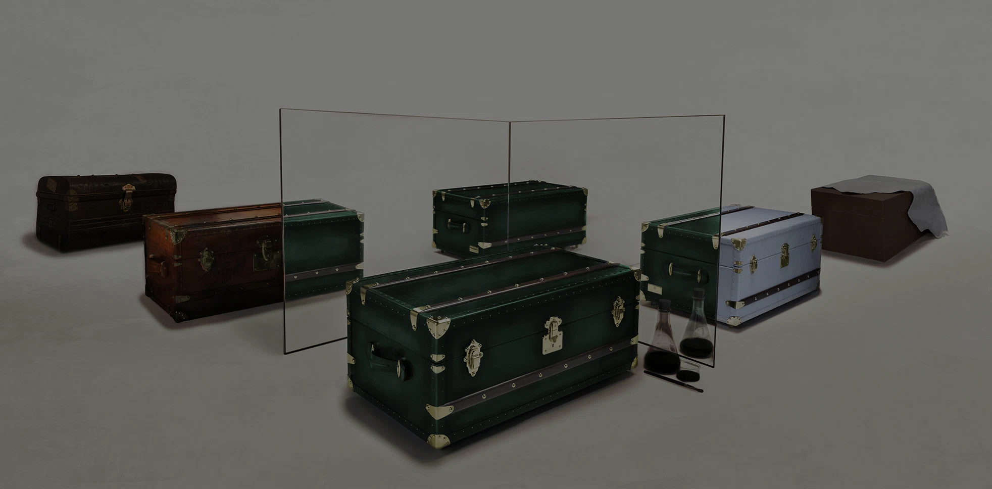 Steamer & Trousseau Trunks