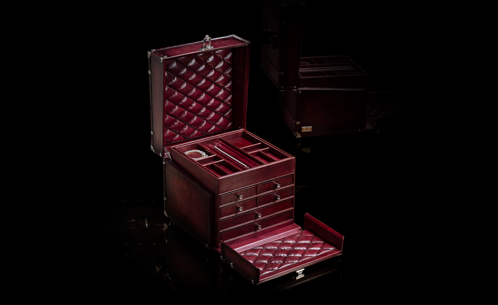 Watch & Jewellery Steamer trunks