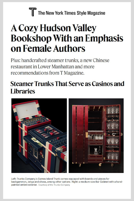 TRUNKS COMPANY IN T MAGAZINE