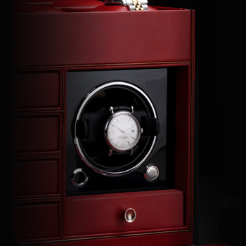 large watch steamer trunk