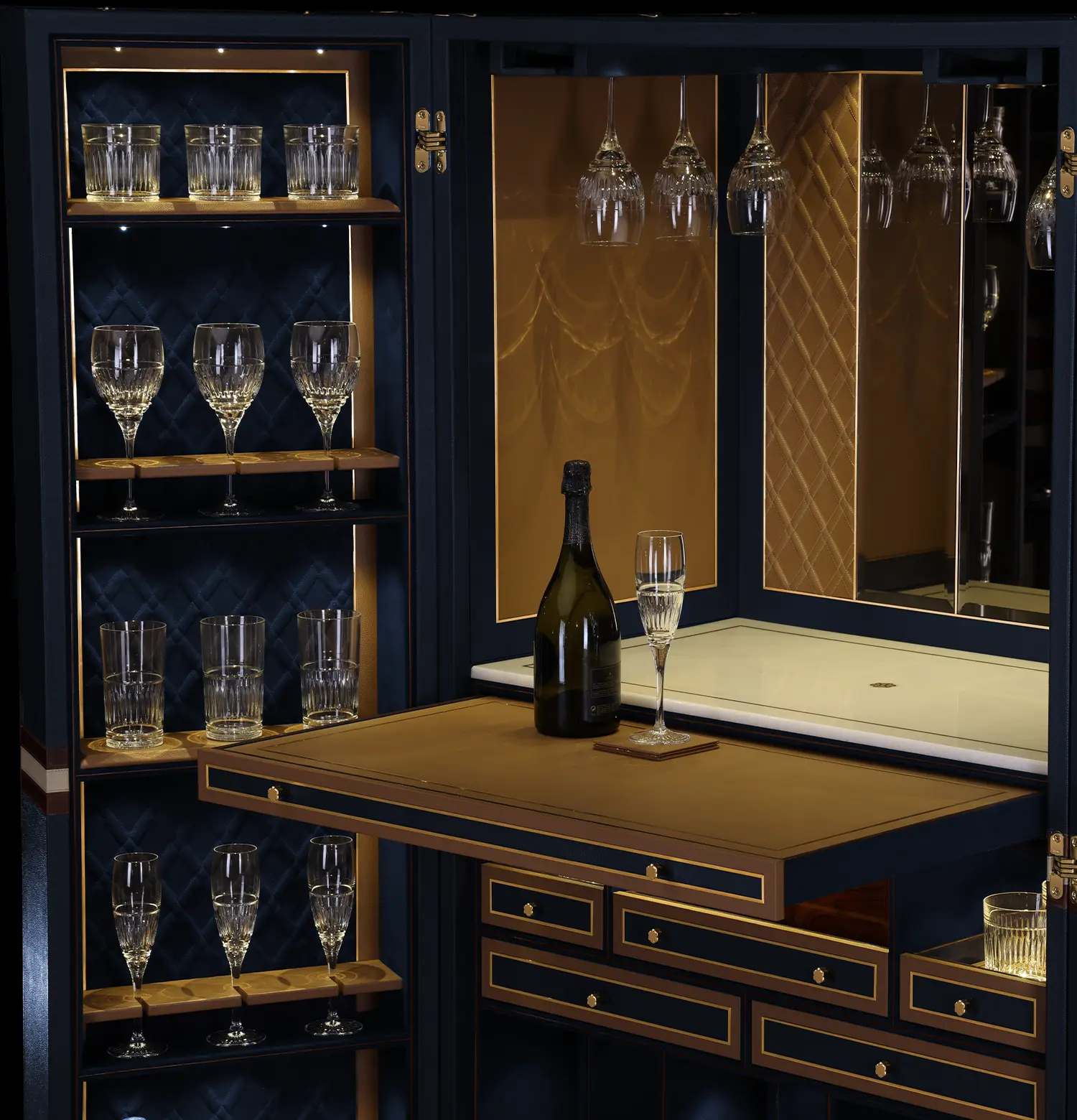 Medium Bar Cabinet Trunk IV