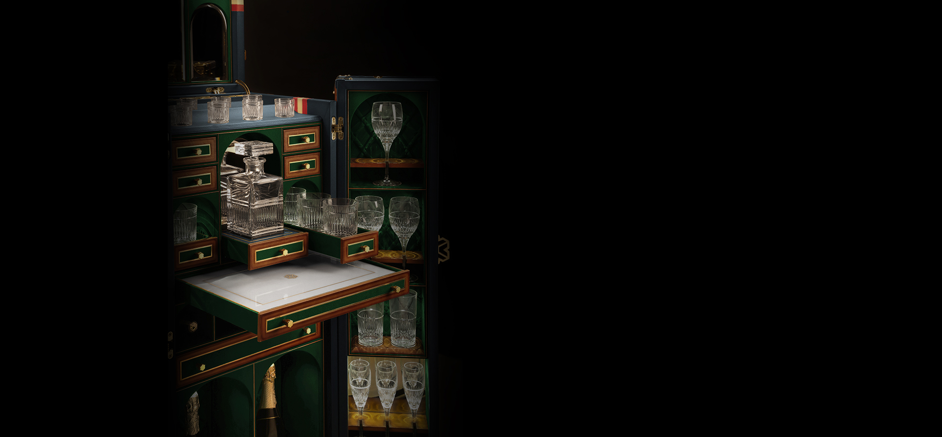 Rajputana bar cabinet