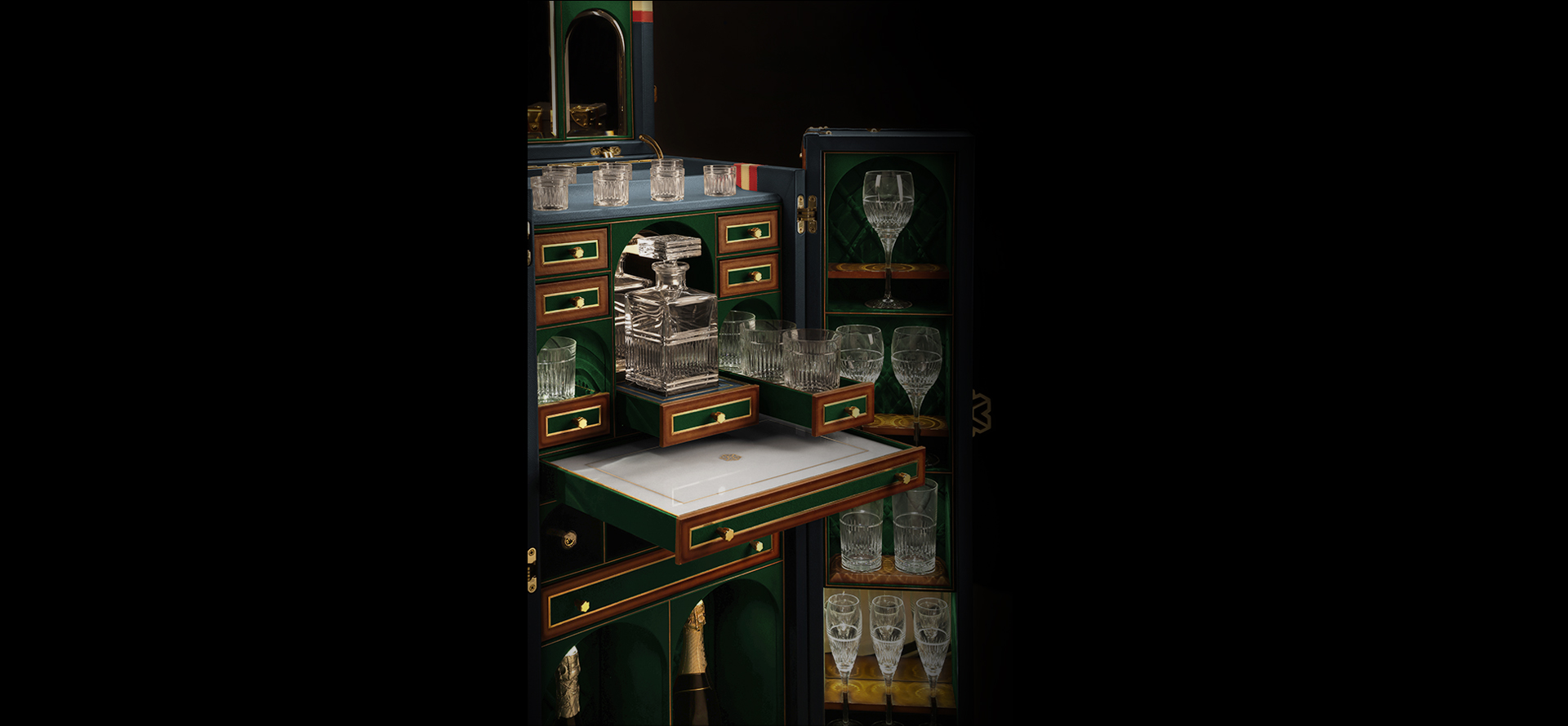 Rajputana bar cabinet